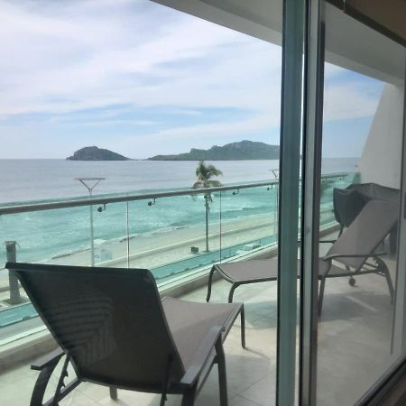 Hermoso Y Moderno Departamento Frente Al Malecon Con Preciosa Vista Al Mar Mazatlán Exteriér fotografie
