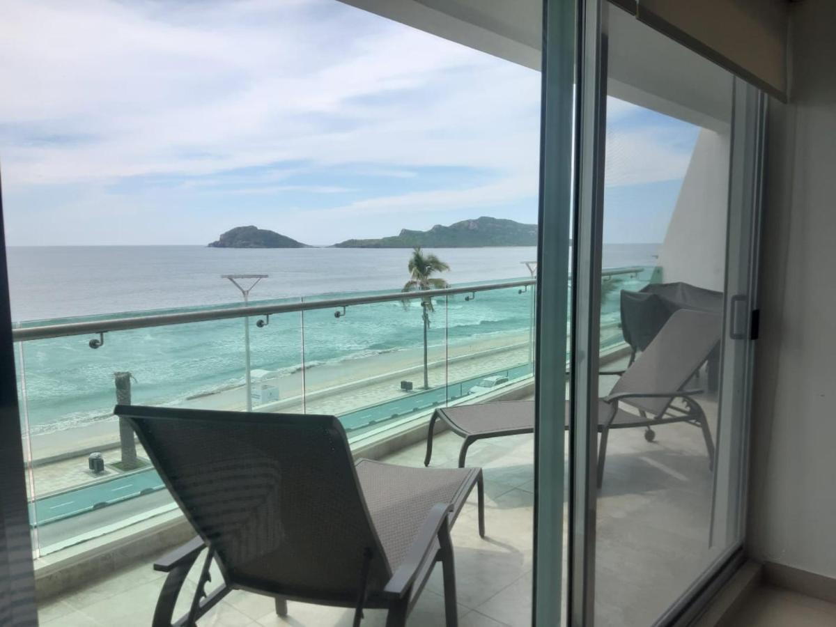 Hermoso Y Moderno Departamento Frente Al Malecon Con Preciosa Vista Al Mar Mazatlán Exteriér fotografie